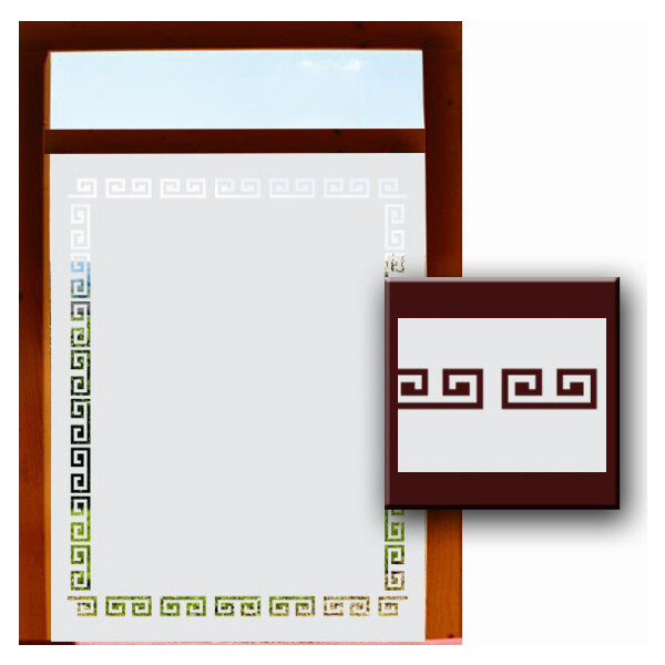 Klebefolien Badfenster