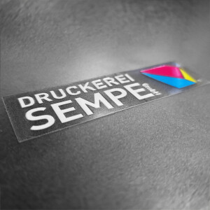 Product Branding Aufkleber