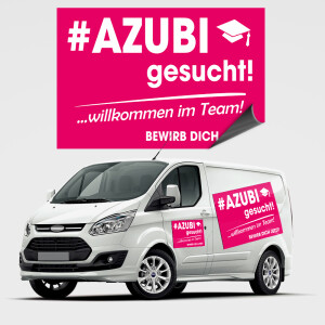 AZUBI gesucht Aufkleber