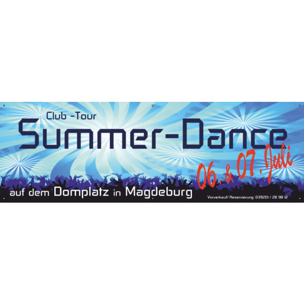 Veranstaltungsbanner Summer Dance Party