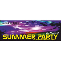 Veranstaltungsbanner Sommerparty Summerparty