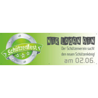 Veranstaltungstransparent Schützenfest