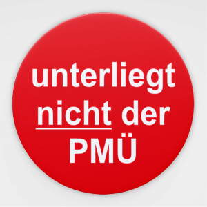 Pr&uuml;fplaketten unterliegt nicht der PM&Uuml;