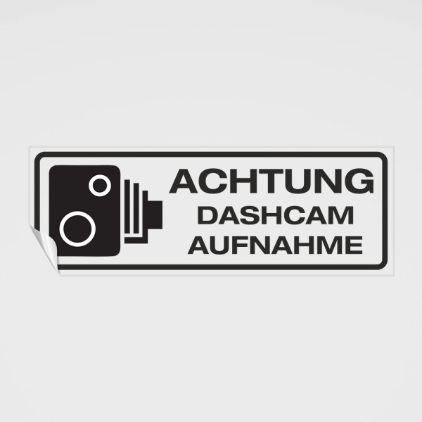 Autoaufkleber DASHCAM