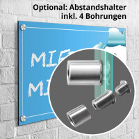 Miet mich - Aufkleber, Schild, Magnetschild