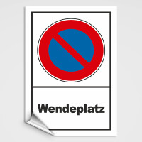 Hinweisschild - Wendeplatz