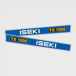 ISEKI TX 1000 Aufkleber