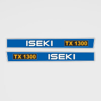 ISEKI TX 1300 Aufkleber