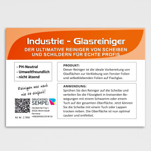 Industrie Glasreiniger 250 ml