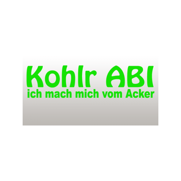 Abituraufkleber "Kohlr ABI "