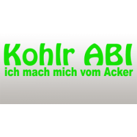 Abituraufkleber &quot;Kohlr ABI &quot;