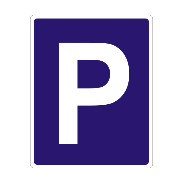 Parkplatz  Aufkleber !!!