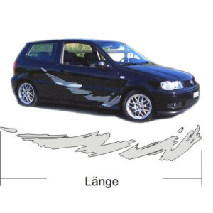 cooler Aufkleber fürs Auto (als Paar geliefert)