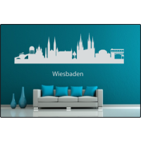 Wandtattoo "Stadt Skyline Städteskyline...