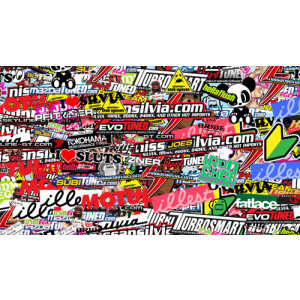 Sticker Bomb Folie, Stickerbomb Aufkleber kaufen