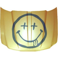 Autoaufkleber für die Motorhaube "smiley...