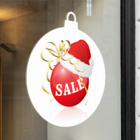 Weihnachten Sale als Aufkleber oder auf Adhäsionsfolie