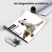 Deutsche Doggen Schild -  Vorsicht freilaufender Hund!