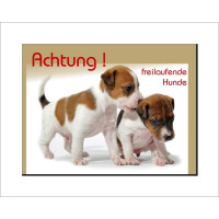 Hunde Schild - Jack Russell Terrier