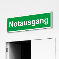 Notausgang Schilder - Fluchtwege