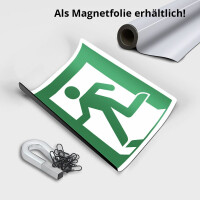 Notausgangst&uuml;ren Schild - Fluchtt&uuml;ren