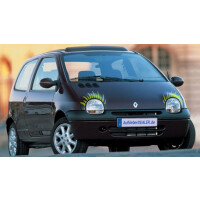 Aufkleber Twingo Wimpern