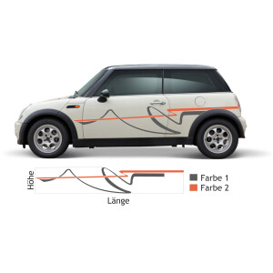 Folientunig mit Car-Tattoos und Dekorfolien