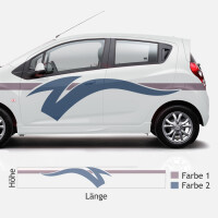 CarStyling Autoaufkleber Dekordecal