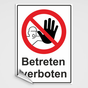 Privatgrundst&uuml;ck - Betreten verboten Schild