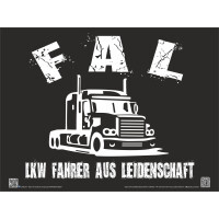 FAL Aufkleber - Wir sind Lkw Fahrer aus Leidenschaft