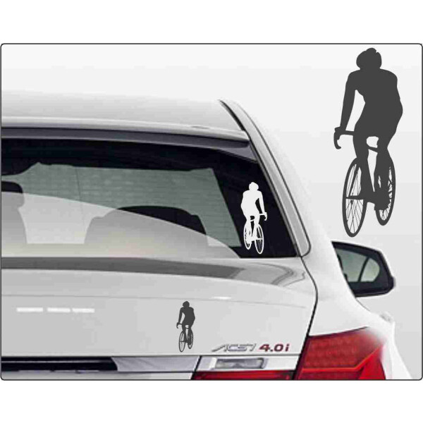 Sticker Rennradfahrer