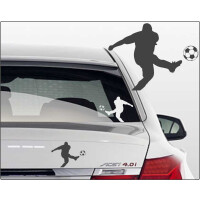 Fußball Sticker fürs Auto