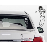 Aufkleber Golfer Sticker