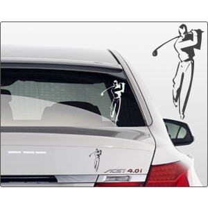 Golfspieler Sticker