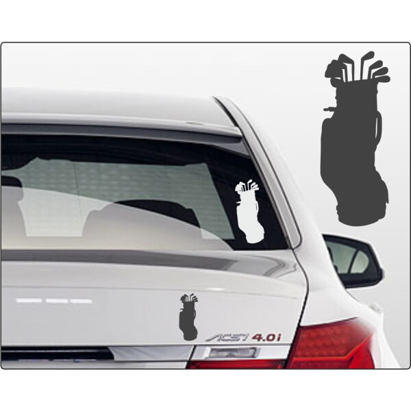 Golfer Sticker golf spielen