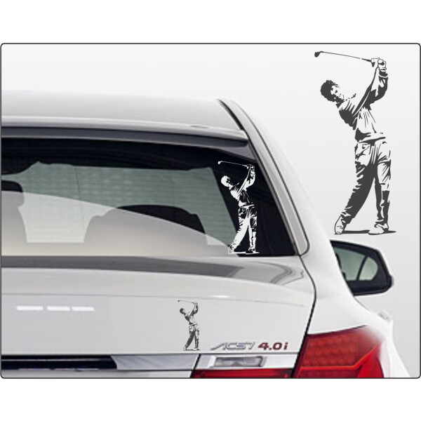 Golfsport Auto-Aufkleber